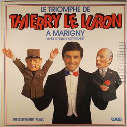 [Pochette de Le triomphe de Thierry Le Luron  Marigny 