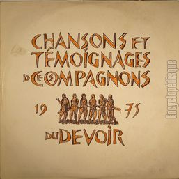 [Pochette de Chansons et tmoignages des Compagnons du Devoir]