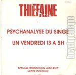 [Pochette de Psychanalyse du singe / Un vendredi 13  5 h]