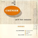 [Pochette de Chnier : Pomes]