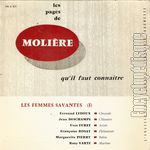 [Pochette de Les pages qu’il faut connatre - Molire - Les femmes savantes (I)]