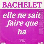 [Pochette de Elle ne sait faire que ah (Pierre BACHELET)]