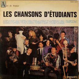 [Pochette de Les chansons d’tudiants]