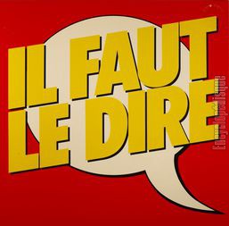 [Pochette de Il faut le dire, il faut le faire : pensez disque ! Nous pouvons le raliser pour vous]