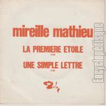 [Pochette de La premire toile (Mireille MATHIEU)]