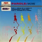 [Pochette de Parole / Machine (Centre National d’tudes des Tlcommunications)]