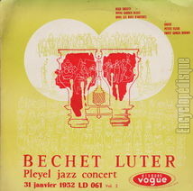 [Pochette de Pleyel jazz concert - vol. 2 (Sidney BECHET)]