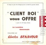 [Pochette de Client Roi vous offre  La lumire / Dsormais ]