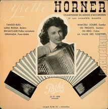 [Pochette de Tango bleu, Granada, En brio… (Yvette HORNER)]