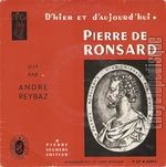 [Pochette de Pierre de Ronsard (POTES D’AUJOURD’HUI)]