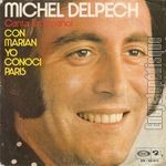 [Pochette de Con Marian yo conoci Paris ( Que Marianne tait jolie ) (Michel DELPECH)]