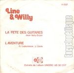 [Pochette de La fte des guitares (LINE ET WILLY)]