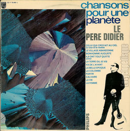 [Pochette de Chansons pour une plante]