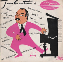 [Pochette de Jean Constantin  l’Olympia]