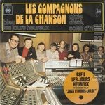 [Pochette de Bleu, les jours heureux (Les COMPAGNONS DE LA CHANSON)]