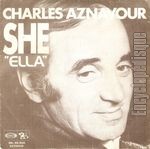 [Pochette de She (Ella) (Charles AZNAVOUR)]