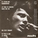 [Pochette de Si j’tais un charpentier (Johnny HALLYDAY)]