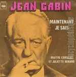 [Pochette de Maintenant je sais (Jean GABIN)]