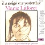 [Pochette de Il a neig sur yesterday (Marie LAFORT)]