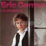 [Pochette de Le dsamour (ric GEMSA)]