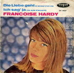 [Pochette de Die liebe geht (Franoise HARDY)]