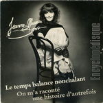 [Pochette de Le temps balance nonchalant]