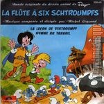 [Pochette de La flte  six schtroumpfs]