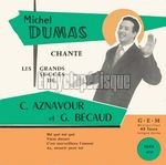 [Pochette de Chante les grands succs de Charles Aznavour et Gilbert Bcaud]