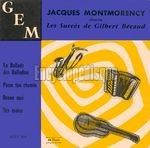 [Pochette de Jacques Montmorency chante les succs de Gilbert Bcaud]