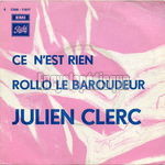 [Pochette de Ce n’est rien (Julien CLERC)]