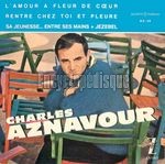 [Pochette de L’amour  fleur de cœur (Charles AZNAVOUR)]