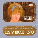 [Pochette de Invece no (Petula CLARK)]