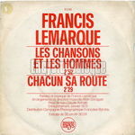 [Pochette de Les chansons et les hommes]