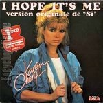 [Pochette de I hope it’s me]