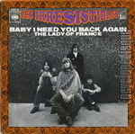 [Pochette de Baby I need you back again]