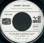 [Pochette de La rivire (Gilbert BCAUD)]