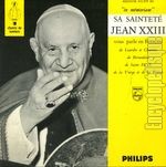 [Pochette de SA SAINTET Jean XXIII vous parle en franais]