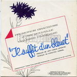 [Pochette de Il suffit d’un bleuet]