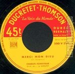 [Pochette de Merci mon Dieu (Charles AZNAVOUR)]