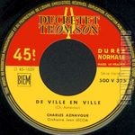 [Pochette de De ville en ville (Charles AZNAVOUR)]