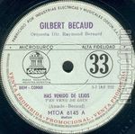 [Pochette de T’es venu de loin (Promo) (Gilbert BCAUD)]