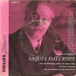 [Pochette de Chansons et rondes de Jaques Dalcroze]