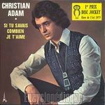 [Pochette de Si tu savais combien je t’aime (Christian ADAM)]