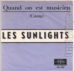 [Pochette de Quand on est musicien (Les SUNLIGHTS)]