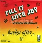 [Pochette de Fill it with joy]