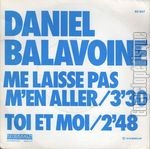 [Pochette de Me laisse pas m’en aller (Daniel BALAVOINE)]