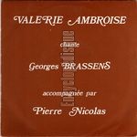 [Pochette de Valrie Ambroise chante Georges Brassens (Valrie AMBROISE)]