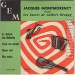 [Pochette de Jacques Montmorency chante les succs de Gilbert Bcaud]