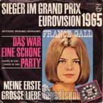 [Pochette de Das war eine schne Party (Poupe de cire, poupe de son) (France GALL)]