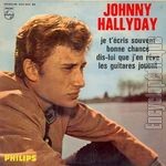 [Pochette de Je t’cris souvent (Johnny HALLYDAY)]